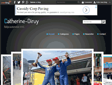 Tablet Screenshot of catherine-diruy.com